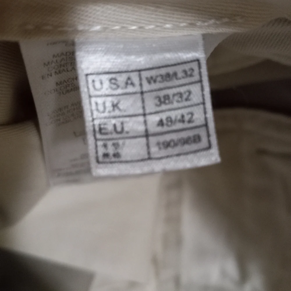 Brooks Brothers 38x32 Advantage Cotton Chino Elliot Khaki Pants - Picture 4 of 9